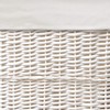 Badger Basket Wicker Nursery Laundry Hampers with Removable Liners and
