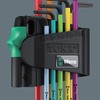 Wera - 05073599001 967 Spkl/9 Torx Bo Multicolor Juego de