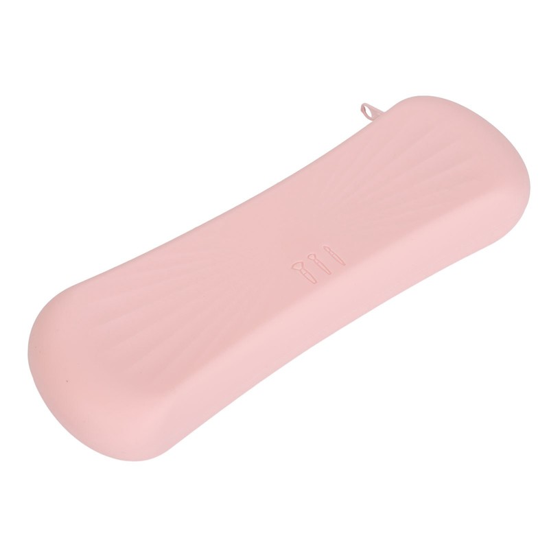 Silicone Makeup Brush Holder Multipurpose Large Capacity Dustproof Portable Travel