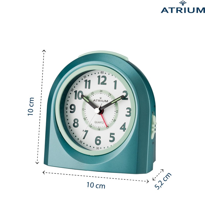 Atrium A921-35 Children's Alarm Clock, Teenager's Alarm Clock, Analogue Quartz,