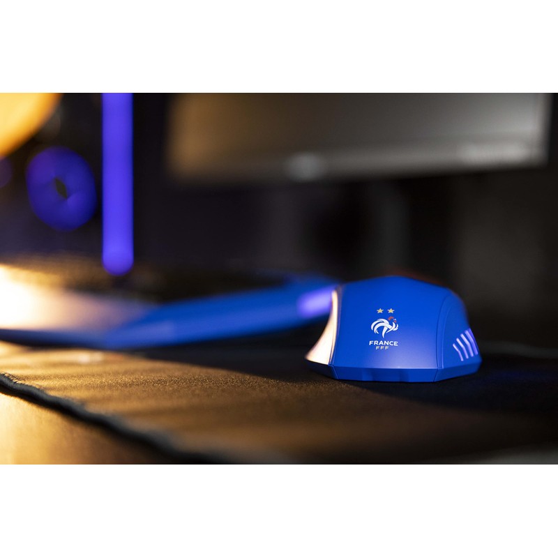 Konix FFF Gaming-Maus für PC - LED-DPI-Anzeige - Fensterwechsel-Taste -