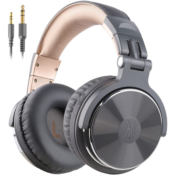 OneOdio Over Ear Studio Headphones with Cable with 6.3 mm