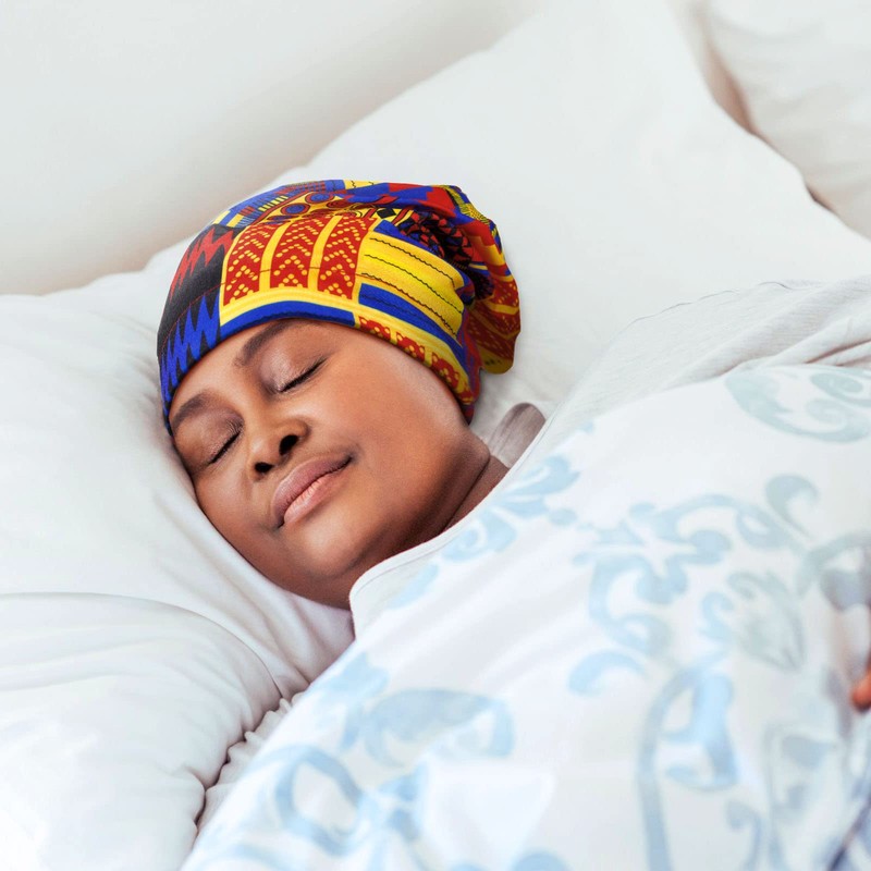 6 Gorros de Dormir con Forro de Satén para Mujer