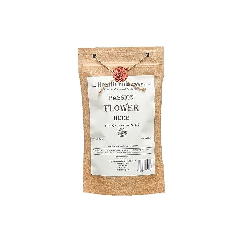 Health Embassy Passion Flower Herb | Passiflora incarnata | Loose