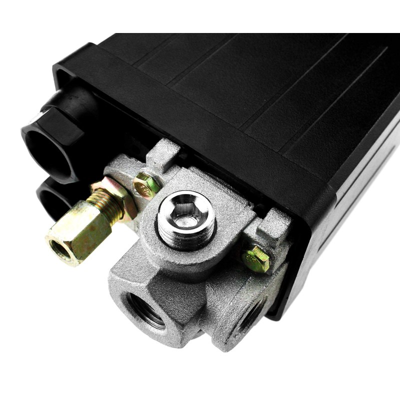 Single Phase Air Compressor Pressure Switch (4 Port) with Safety