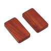 Fidget Slider Red Sandalwood Stress Relief Engraved Fingertip Fidget Slider