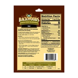 Backwoods Hot Stick Seasoning with Cure Packet