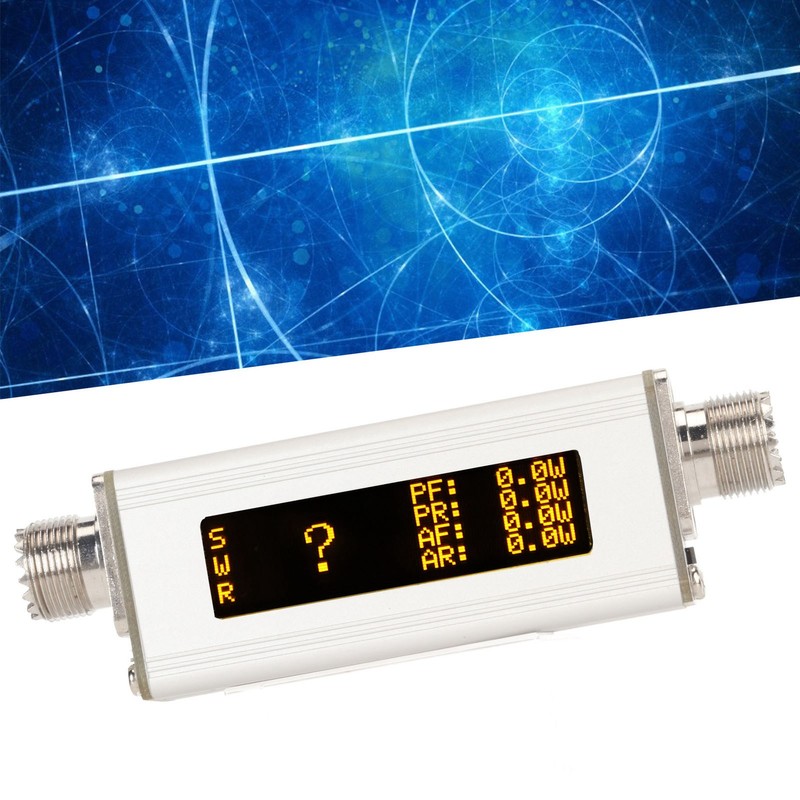 Mini SWR Power Meter 1.6‑30MHz High Frequency 0‑100W 350mAh Shortwave