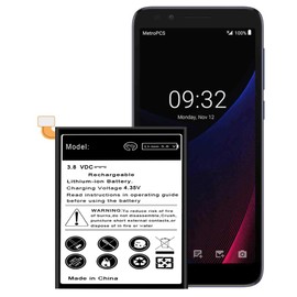 Long Lifespan 2500mAh 3.8V Internal Rechargeable Battery Compatible with Alcatel Zip A577VL Straight Talk/Tracfone/Total Wireless