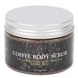Yinhing Exfoliante Corporal de Café Anticelulítico y Antienvejecimiento para Cara y Cuerpo, con Café y Sal del Mar Muerto, Hidratante y Suavizante    