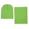 TupTam Unisex Children's Beanie Hat and Tube Scarf Set Plain