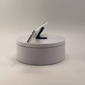 MannixCo Wii logo Sign for Wall Display, Shelf Display, or Fridge Magnet - With Stands - 11inch / 279mm Sign