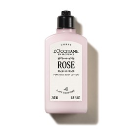 L'Occitane Rose Perfumed Body Milk, 8.5 fl oz (250 ml), For Whole Body, Moisturizing, Unisex, Popular, Birthday Gift