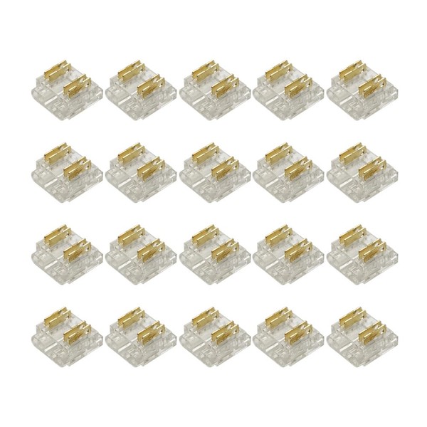 Biantie La RGB LED Strip Light Connectors - 4-Pin 10mm