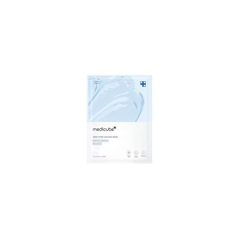 Mascarilla Facial Coreana MEDICUBE Zero Pore Cooling Mask - Refresca