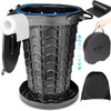 XXL 18.7" Portable Camping Toilet with Carring Handle and Bags