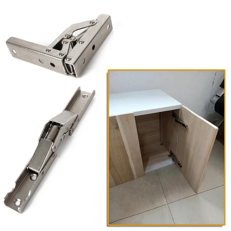 90 Degree Folding Door/Shelf Hinge Hidden Bracket Table Holder Furniture