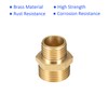 M METERXITY 4 Pack Male Thread Pipe Fitting - Hex
