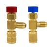 2 Pezzi Valvola Controllo Flusso R410 R22, Valvola di Sicurezza