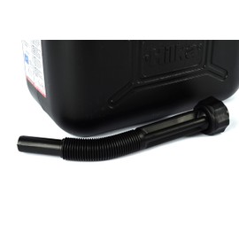 Hilka 84809520 10L Black Plastic Fuel Can