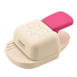 Vaessen Creative Craft Paper, 3-in-1 Banner Punch, 3 Different Sizes, for DIY Projects, Scrapbooking, Card Making and More, 14.0 x 10.0 x 5.0 cm, Multi-Colour