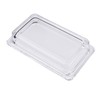 PEPAXON Glass Butter Dish with Lid for Countertop Rectangular Transparent