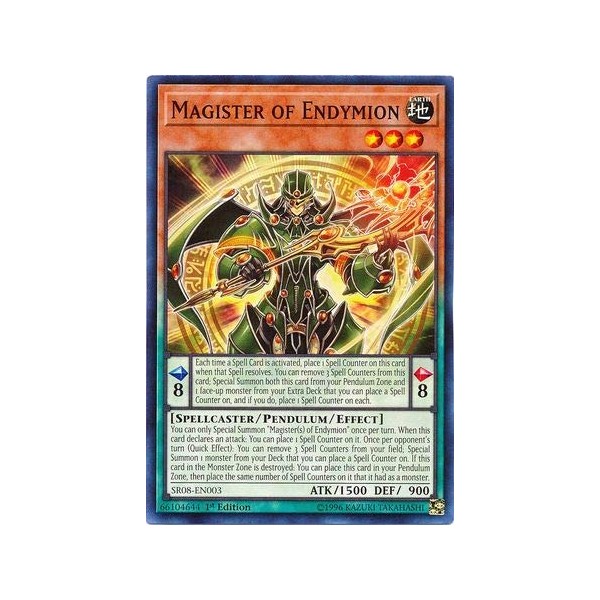 Magister of Endymion - SR08-EN003 - Common - 1st Edition