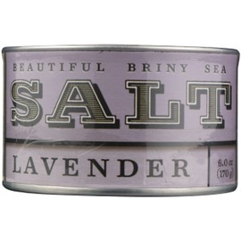 BEAUTIFUL BRINY SEA Lavender Sea Salt, 4 OZ