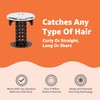 SinkShroom Chrome Edition Revolutionary Bathroom Sink Drain Protector Hair Catcher,