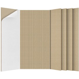 5 Pack Acoustic Panels,47.2x23.6x0.4 inch Acoustical Wall Panels,Large Soundproof Panels,Self-Adhesive Sound proof Panels for Walls,Acoustic Treatment for Recording Studio&Office,Camel