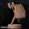 Arcane Minis Umbriel Dark Elf Paladin - Pose 1b |