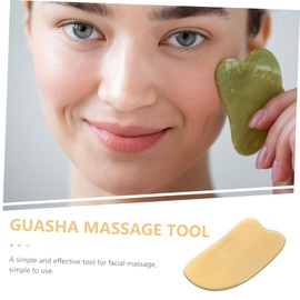 TOVINANNA Portable Guasha Tool Massager for Face Body Natural Horn Scraping Board