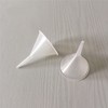 Mini Clear Funnel 10-Pcs Narrow Neck Perfume Funnel Polyethylene Small