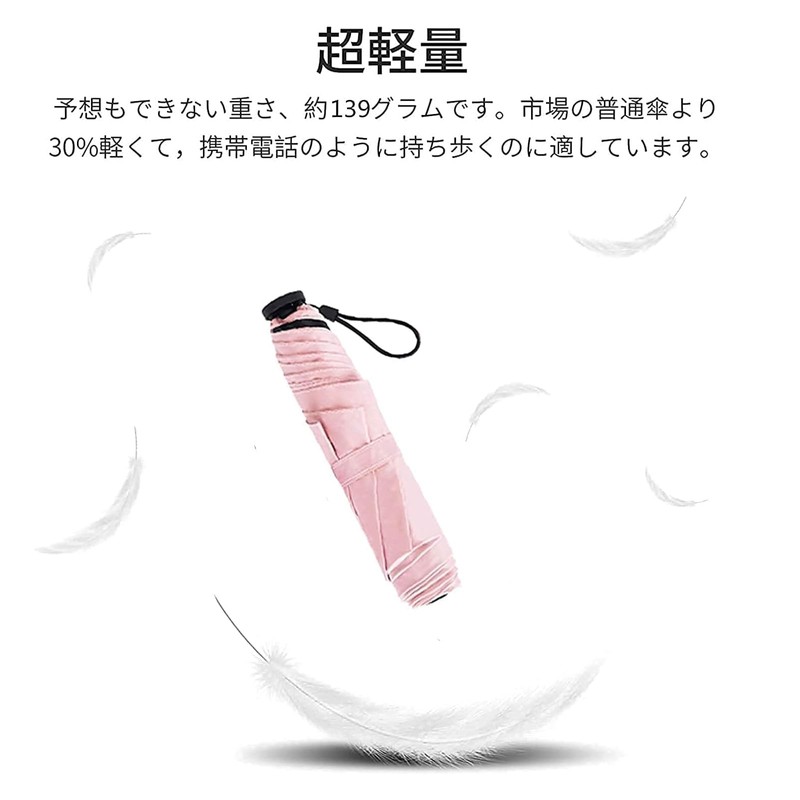 折りたたみ傘 日傘 UVカット100％遮光 傘 日傘 折りたたみ 軽量 手動開閉 折り畳み傘 UVカット