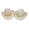 20 Sombrero Texano 8cm Vaquero Miniatura Mini Color Natural