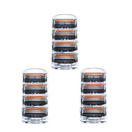 5 Layer Razor Blade Refills for Men, 12-Piece Set