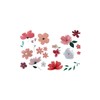 PartyDeco Tattoos Washable Flowers for Parties Hen Party Birthday Decoration