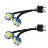 2X Conversion Wire 9003 H4 to 9005 9006 Two Harness