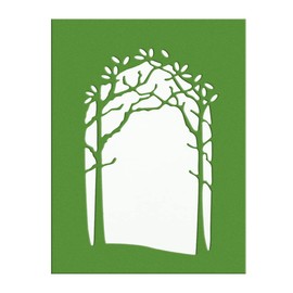 Layered Tree Frame Metal Die Cuts Cutting Dies, Layered Tree Forest Paper Cards Cutting Dies Cut Stencils for DIY Embossing Card Making Book Tags Decorative Paper Dies Scrapbooking