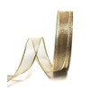 s.dekoda Ribbon 25 m x 25 mm Gold Lurex Grid