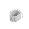 SHINEOFI 2pcs Outdoor Waterproof Electrical Box Lid Splash-Proof Socket Protector