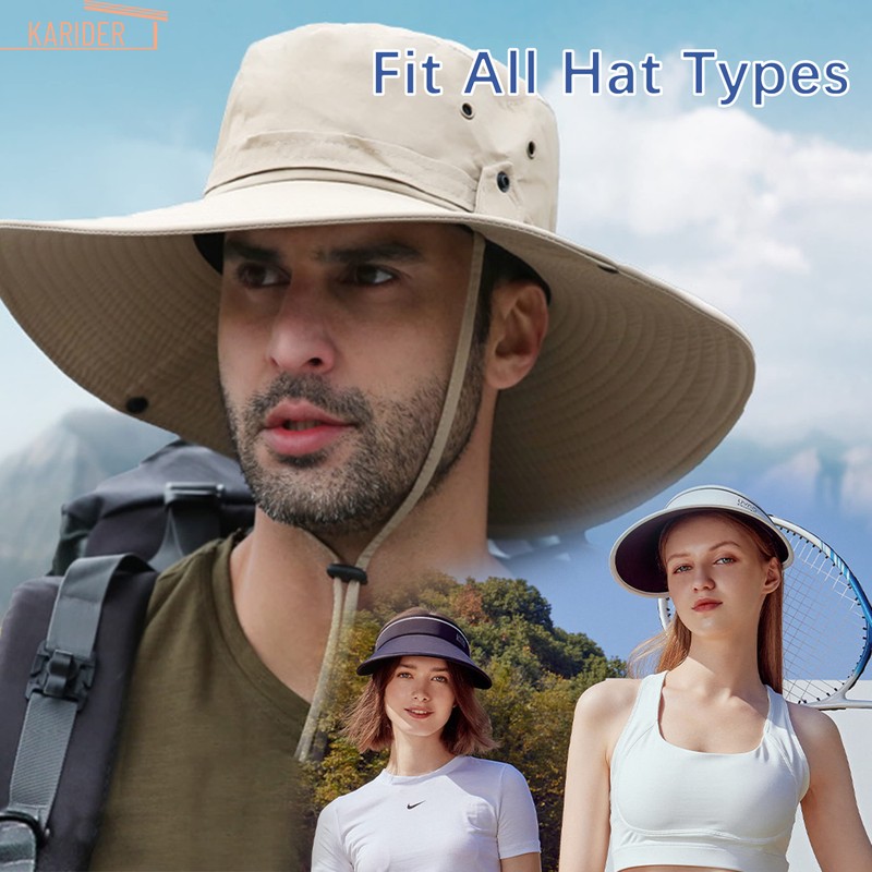 KARIDER Hat Size Tape, 30Pcs Hats Caps Sweatband, Hat Size