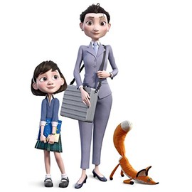 Hape E824759 Collectible Figurines Little Girl Mother and Fox, Assorted Colours