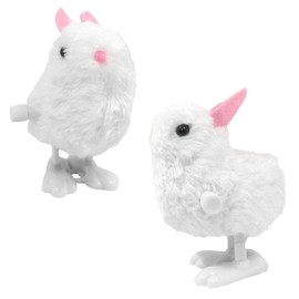 NOVELTY GIANT WWW.NOVELTYGIANT.COM 2 Wind Up Hopping Bunny Easter Egg White Baby Bunny