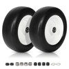 11x4.00-5 Lawn Mower Tires Flat Free, Zero Turn Mower Front