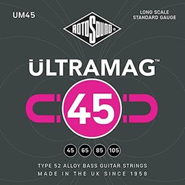 Rotosound strings for electric bass ULTRAMAG 52 ALLOY ROUNDWOUND 4-str. UM45 Standard 45-105