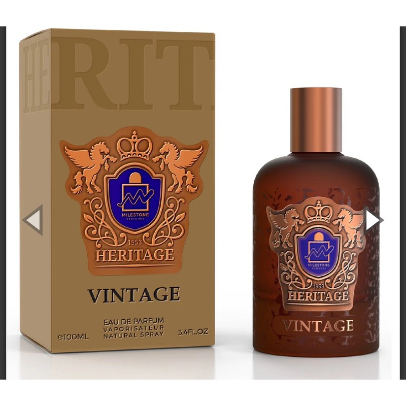MILESTONE PERFUMES "VINTAGE HERITAGE" 3.4 fl oz eau de parfum