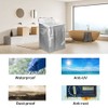 2Pack Washer and Dryer Covers, Portable Washer Cover with Zipper