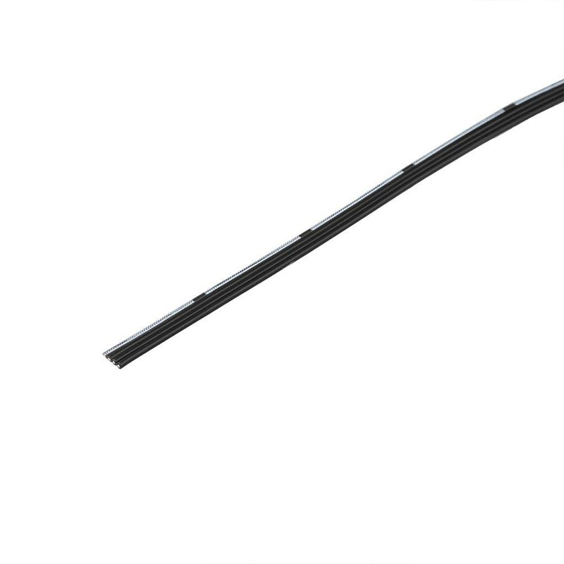 BNTECHGO 30 Gauge Silicone Ribbon Cable Flexible 4P Black 20