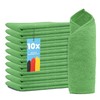limpando 10 x Microfibre Cloths - 40 x 40 cm